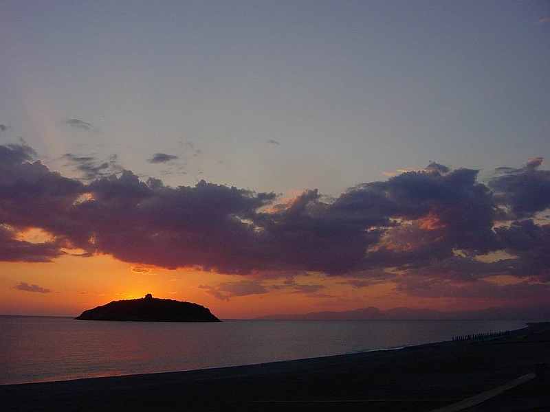 133-Tramonti,Lido Tropical,Diamante,Cosenza,Calabria,Sosta camper,Campeggio,Servizio Spiaggia.